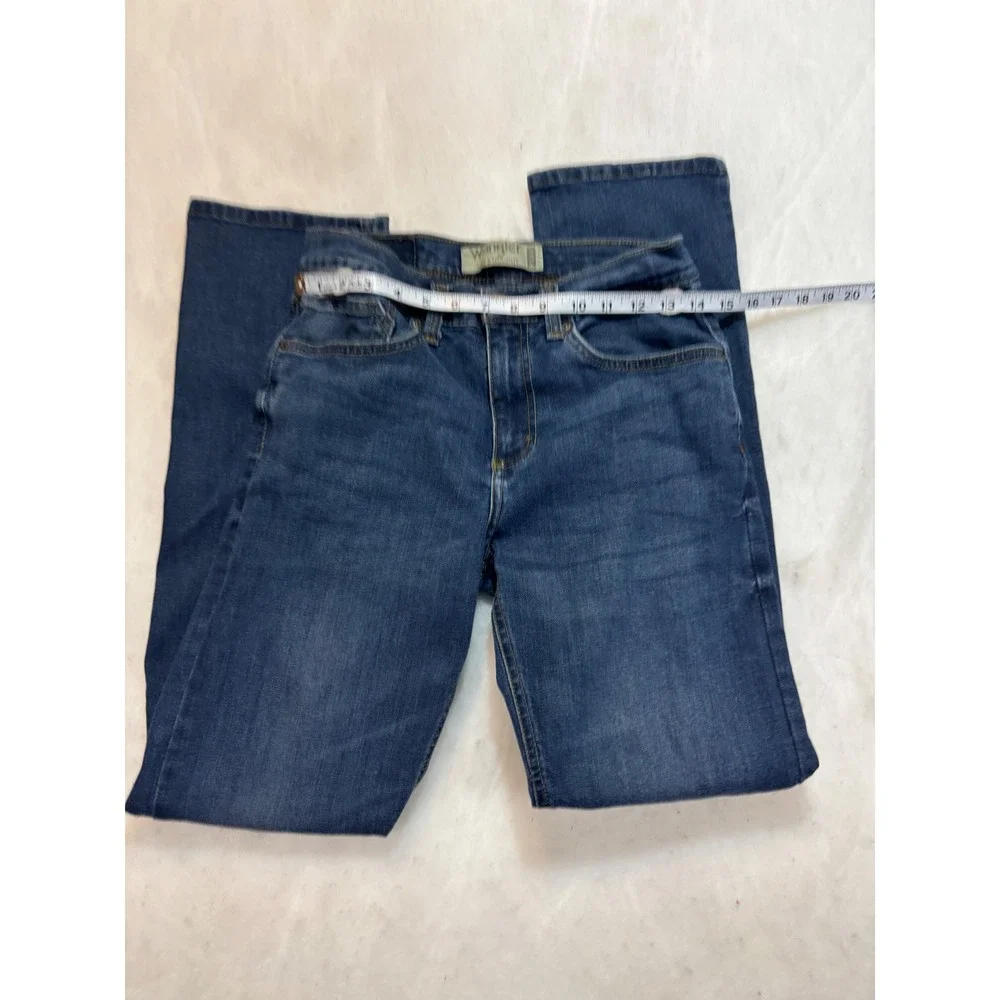 Wrangler Slim Straight Dark Wash Denim Jeans Flex‎ Waist 28x32